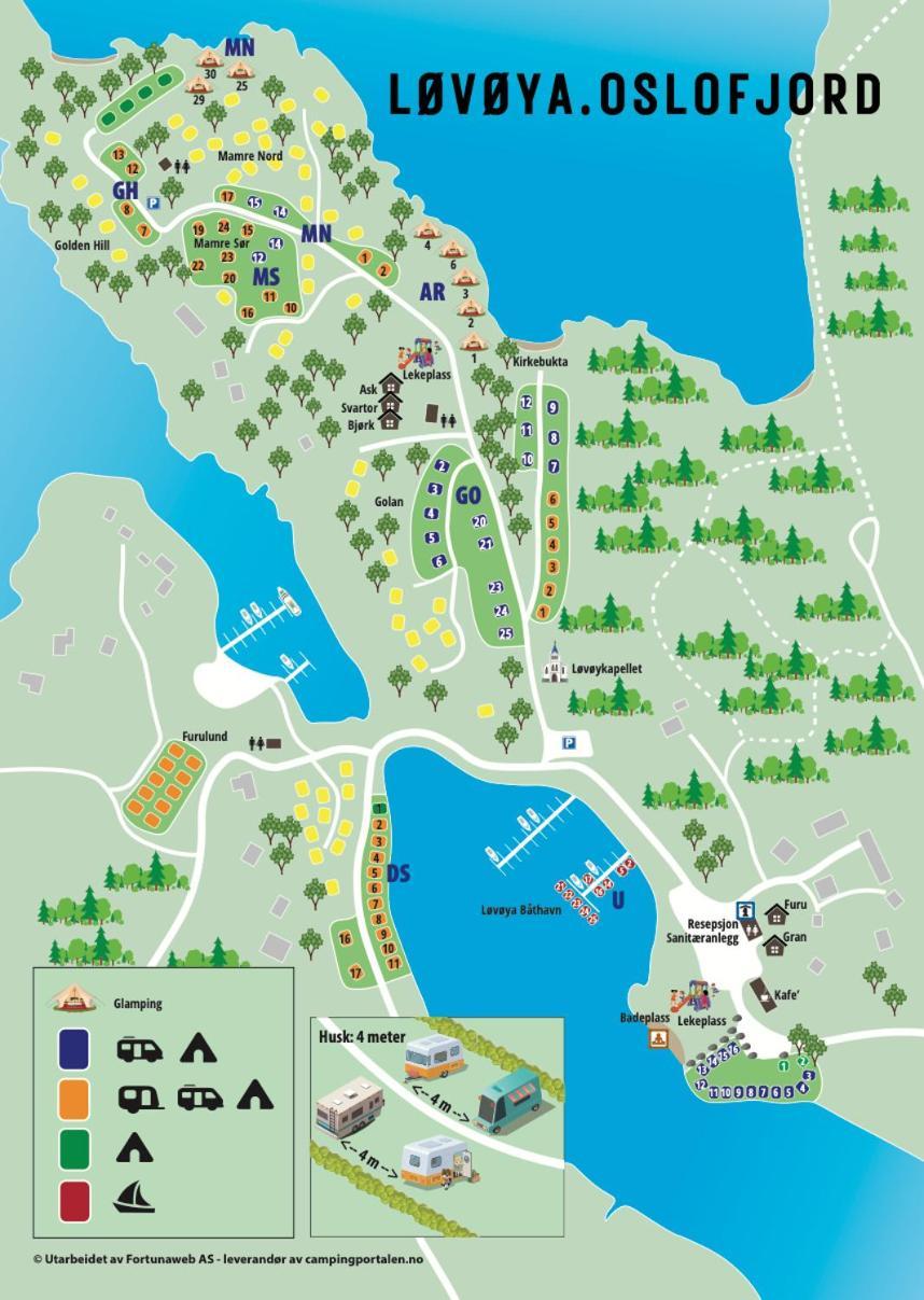 Hytter - Lovoya Oslofjord Horten Eksteriør bilde